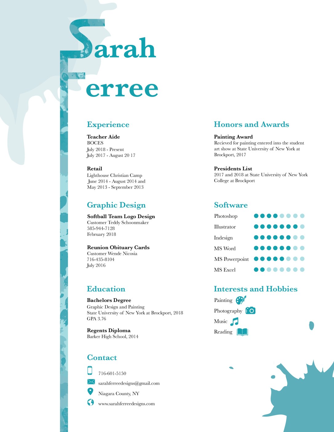 SarahFerreeResume
